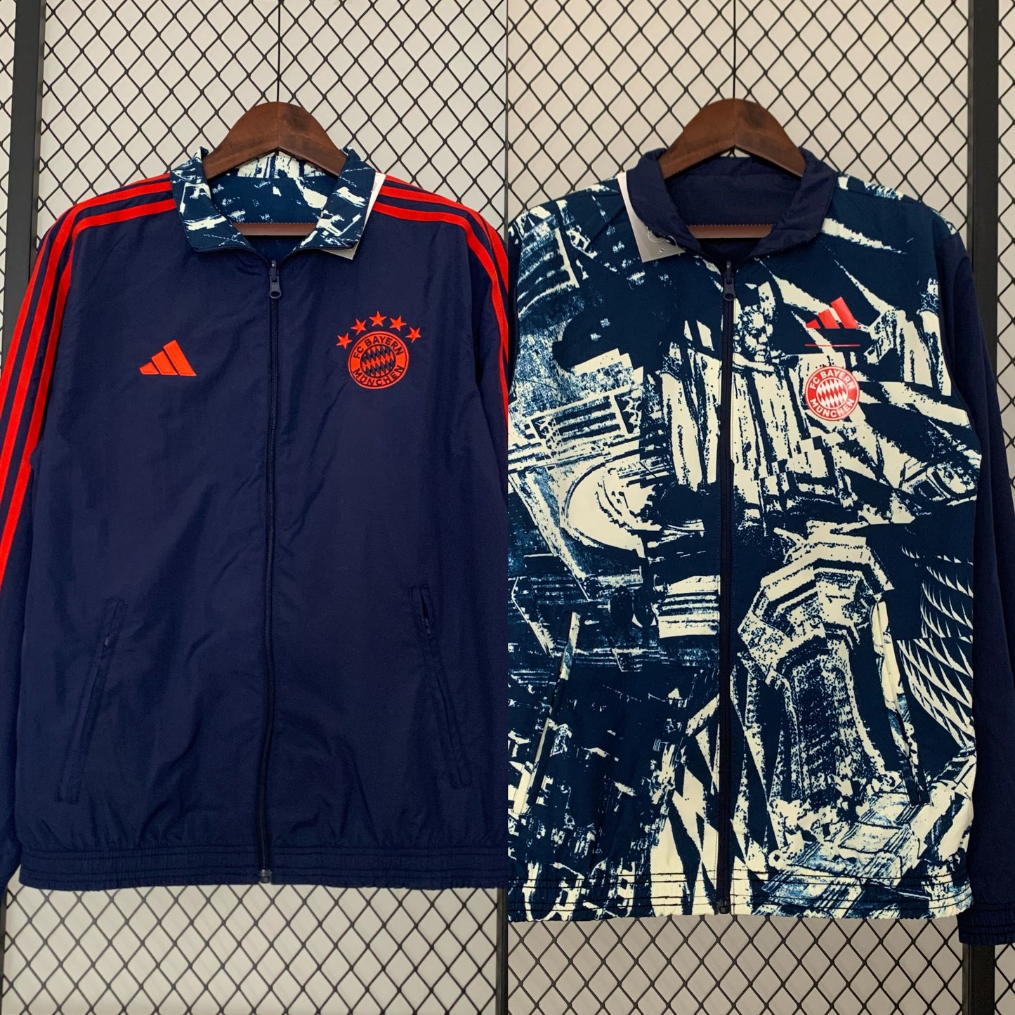 23/24 Trenchcoat Reversible Bayern Munich