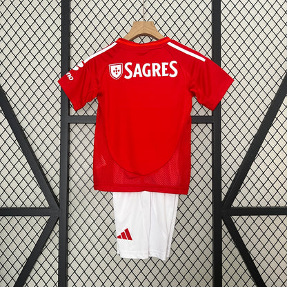 24/25 Kids Home Jersey-Kit Benfica