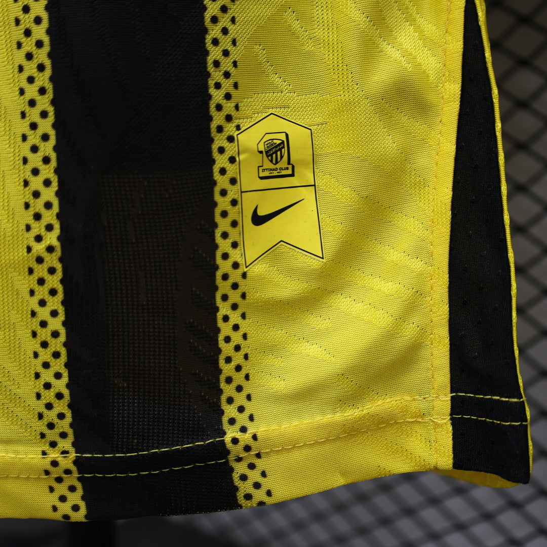 24/25 Home Jersey Player Version Al-Ittihad